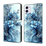 เคสโทรศัพท์หนังวีแกนทาสีใสเหมือนคริสตัล สำหรับ iPhone 11
