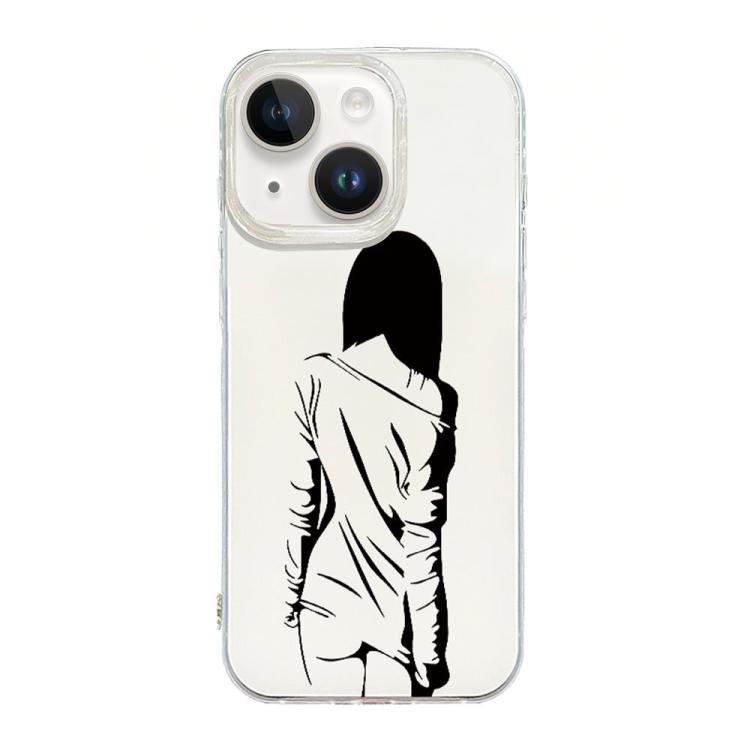เคสโทรศัพท์กรอบใส IMD ครีม สำหรับ iPhone 15, สำหรับ iPhone 14 Plus, สำหรับ iPhone 14, สำหรับ iPhone 14 Pro, สำหรับ iPhone 14 Pro Max, สำหรับ iPhone SE 2022 / 2020 / 8 / 7, สำหรับ iPhone 13 Pro Max, สำหรับ iPhone 13 Pro, สำหรับ iPhone 13, สำหรับ iPhone 12