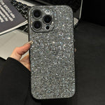 เคสโทรศัพท์ครอบคลุมเต็มประดับอะคริลิครูปเพชร สำหรับ iPhone 14, สำหรับ iPhone 14 Pro, สำหรับ iPhone 14 Pro Max, สำหรับ iPhone 13 Pro Max, สำหรับ iPhone 13 Pro, สำหรับ iPhone 13
