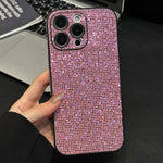 เคสโทรศัพท์ครอบคลุมเต็มประดับอะคริลิครูปเพชร สำหรับ iPhone 14, สำหรับ iPhone 14 Pro, สำหรับ iPhone 14 Pro Max, สำหรับ iPhone 13 Pro Max, สำหรับ iPhone 13 Pro, สำหรับ iPhone 13
