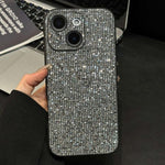 เคสโทรศัพท์ครอบคลุมเต็มประดับอะคริลิครูปเพชร สำหรับ iPhone 14, สำหรับ iPhone 14 Pro, สำหรับ iPhone 14 Pro Max, สำหรับ iPhone 13 Pro Max, สำหรับ iPhone 13 Pro, สำหรับ iPhone 13
