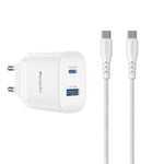 ชุดที่ชาร์จเร็ว Yesido PD45W USB และ Type-C แบบอินเทอร์เฟซคู่ พร้อมปลั๊ก EU, UK, US