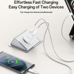 ชุดที่ชาร์จเร็ว Yesido PD45W USB และ Type-C แบบอินเทอร์เฟซคู่ พร้อมปลั๊ก EU, UK, US