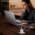 ชุดที่ชาร์จเร็ว Yesido PD45W USB และ Type-C แบบอินเทอร์เฟซคู่ พร้อมปลั๊ก EU, UK, US