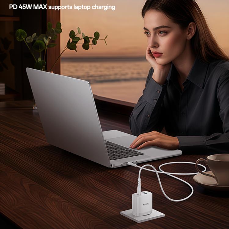 ชุดที่ชาร์จเร็ว Yesido PD45W USB และ Type-C แบบอินเทอร์เฟซคู่ พร้อมปลั๊ก EU, UK, US