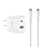 ชุดที่ชาร์จเร็ว Yesido PD45W USB และ Type-C แบบอินเทอร์เฟซคู่ พร้อมปลั๊ก EU, UK, US