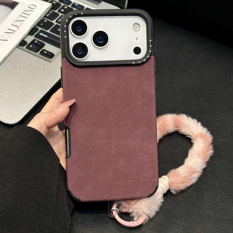เคสโทรศัพท์ TPU ผ้าหนังกลับเทียมพร้อมเชือกกระต่ายนุ่มพิมพ์ลายหน้าจอ สำหรับ iPhone 17 Pro Max, สำหรับ iPhone 17 Pro, สำหรับ iPhone 17, สำหรับ iPhone 16 Pro Max, สำหรับ iPhone 16 Pro, สำหรับ iPhone 16, สำหรับ iPhone 15 Pro Max, สำหรับ iPhone 15 Pro