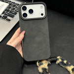 เคสโทรศัพท์ TPU ผ้าหนังกลับเทียมพร้อมเชือกกระต่ายนุ่มพิมพ์ลายหน้าจอ สำหรับ iPhone 17 Pro Max, สำหรับ iPhone 17 Pro, สำหรับ iPhone 17, สำหรับ iPhone 16 Pro Max, สำหรับ iPhone 16 Pro, สำหรับ iPhone 16, สำหรับ iPhone 15 Pro Max, สำหรับ iPhone 15 Pro