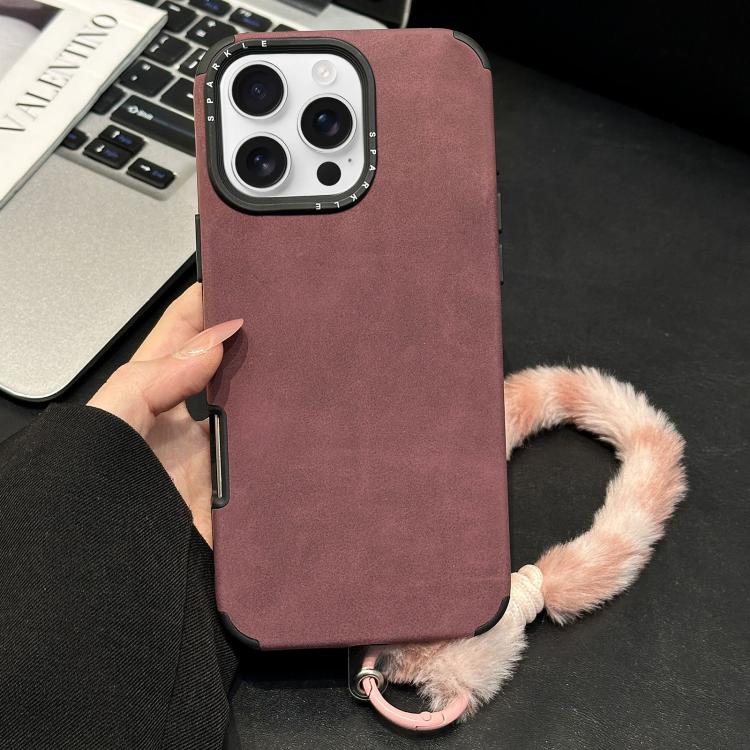 เคสโทรศัพท์ TPU ผ้าหนังกลับเทียมพร้อมเชือกกระต่ายนุ่มพิมพ์ลายหน้าจอ สำหรับ iPhone 17 Pro Max, สำหรับ iPhone 17 Pro, สำหรับ iPhone 17, สำหรับ iPhone 16 Pro Max, สำหรับ iPhone 16 Pro, สำหรับ iPhone 16, สำหรับ iPhone 15 Pro Max, สำหรับ iPhone 15 Pro