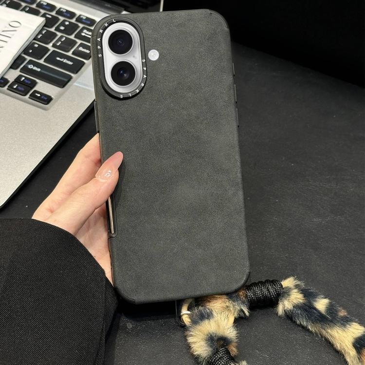เคสโทรศัพท์ TPU ผ้าหนังกลับเทียมพร้อมเชือกกระต่ายนุ่มพิมพ์ลายหน้าจอ สำหรับ iPhone 17 Pro Max, สำหรับ iPhone 17 Pro, สำหรับ iPhone 17, สำหรับ iPhone 16 Pro Max, สำหรับ iPhone 16 Pro, สำหรับ iPhone 16, สำหรับ iPhone 15 Pro Max, สำหรับ iPhone 15 Pro