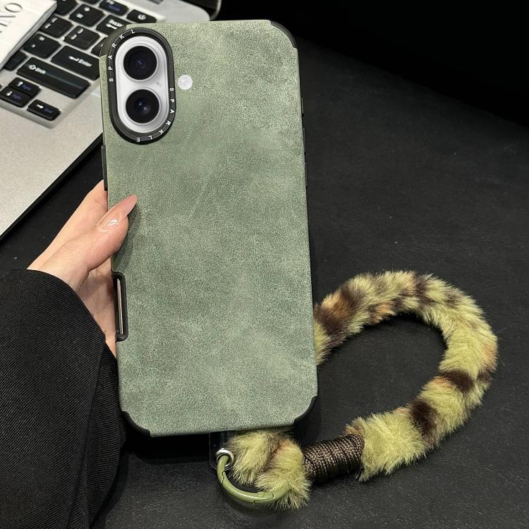 เคสโทรศัพท์ TPU ผ้าหนังกลับเทียมพร้อมเชือกกระต่ายนุ่มพิมพ์ลายหน้าจอ สำหรับ iPhone 17 Pro Max, สำหรับ iPhone 17 Pro, สำหรับ iPhone 17, สำหรับ iPhone 16 Pro Max, สำหรับ iPhone 16 Pro, สำหรับ iPhone 16, สำหรับ iPhone 15 Pro Max, สำหรับ iPhone 15 Pro