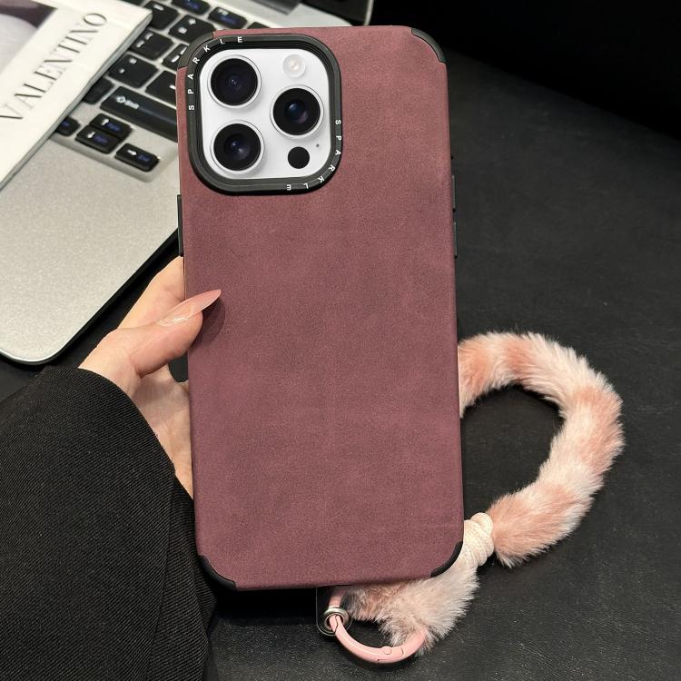 เคสโทรศัพท์ TPU ผ้าหนังกลับเทียมพร้อมเชือกกระต่ายนุ่มพิมพ์ลายหน้าจอ สำหรับ iPhone 17 Pro Max, สำหรับ iPhone 17 Pro, สำหรับ iPhone 17, สำหรับ iPhone 16 Pro Max, สำหรับ iPhone 16 Pro, สำหรับ iPhone 16, สำหรับ iPhone 15 Pro Max, สำหรับ iPhone 15 Pro