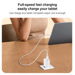 Yesido 18W USB Single Interface Charger Set with USB to Type-C Cable, EU Plug, UK Plug, US Plug