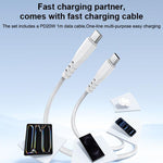 ชุดชาร์จ Yesido YC19U PD20W USB-C / Type-C และ QC18W USB-A แบบพอร์ตคู่ พร้อมสาย Type-C เป็น Type-C รุ่น YC19U