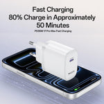 ชุดชาร์จเร็ว Yesido YC107 PD35W USB-C / Type-C แบบพอร์ตเดี่ยว พร้อมสาย Type-C เป็น Type-C รุ่น YC107