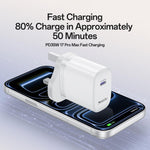 ชุดชาร์จเร็ว Yesido YC153 PD35W USB-C / Type-C แบบพอร์ตเดี่ยว พร้อมสาย Type-C เป็น Type-C รุ่น YC153