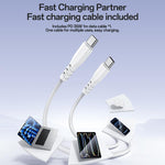ชุดชาร์จเร็ว Yesido YC153 PD35W USB-C / Type-C แบบพอร์ตเดี่ยว พร้อมสาย Type-C เป็น Type-C รุ่น YC153