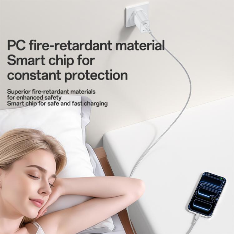 ชุดชาร์จเร็ว Yesido YC153 PD35W USB-C / Type-C แบบพอร์ตเดี่ยว พร้อมสาย Type-C เป็น Type-C รุ่น YC153