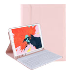 T098B เคสป้องกันคีย์บอร์ดบลูทูธสีลูกกวาดบางพิเศษแบบบูรณาการ สำหรับ iPad Air 11 2024 / 2025 / Air 4 10.9 นิ้ว 2020 พร้อมขาตั้งและช่องใส่ปากกา, T098B