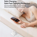 ชุดชาร์จ Yesido YC150 12W 2.4A USB สองพอร์ต พร้อมสายข้อมูล USB 1 เมตรเป็น Type-C, YC150
