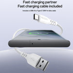 ชุดชาร์จ Yesido YC150 12W 2.4A USB สองพอร์ต พร้อมสายข้อมูล USB 1 เมตรเป็น Type-C, YC150