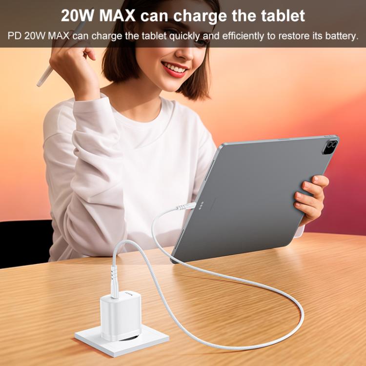 ชุดชาร์จ Yesido YC105 PD20W Type-C พร้อมสายข้อมูล Type-C 1 เมตรเป็น Type-C, YC105