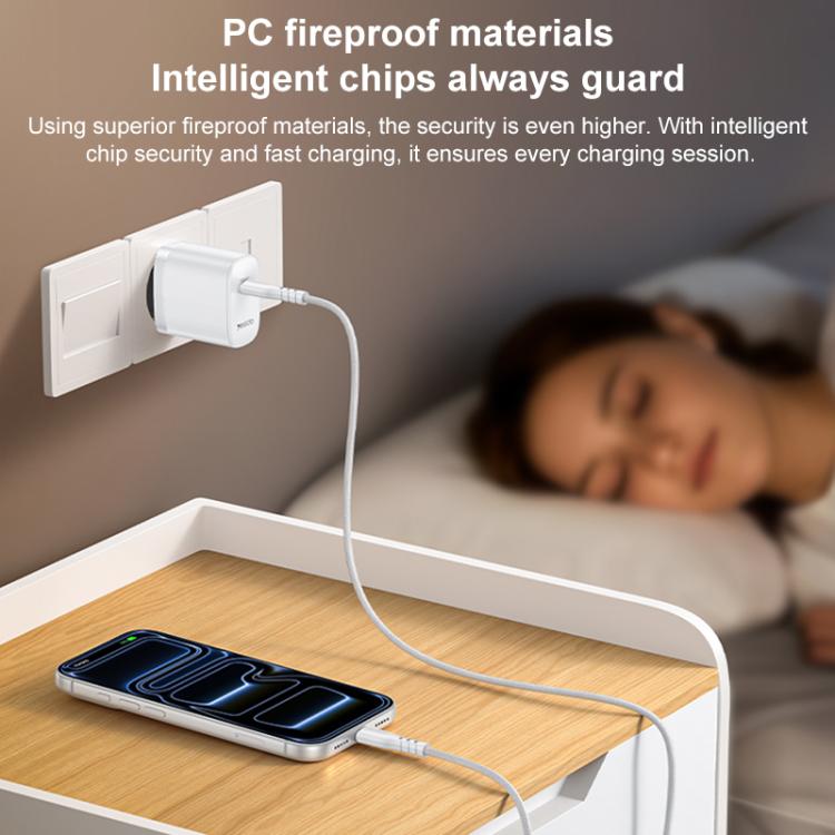 ชุดชาร์จ Yesido YC105 PD20W Type-C พร้อมสายข้อมูล Type-C 1 เมตรเป็น Type-C, YC105