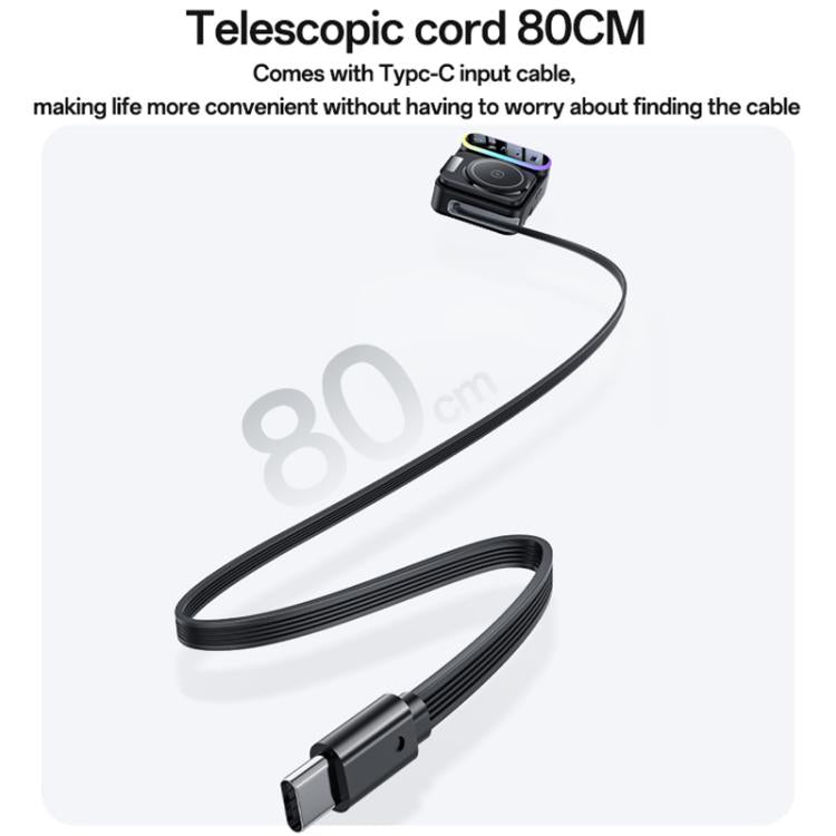 แท่นชาร์จไร้สายแม่เหล็ก 8-in-1 พร้อมสายยืด Yesido DS38 65W, DS38