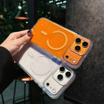 เคสโทรศัพท์อะคริลิกใสประกายคริสตัลพร้อมแม่เหล็ก สำหรับ iPhone 17 Pro Max, สำหรับ iPhone 17 Pro