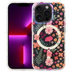 เคสโทรศัพท์แม่เหล็ก IMD Blue Light Jungle Series สำหรับ iPhone 13 Pro Max, สำหรับ iPhone 13 Pro