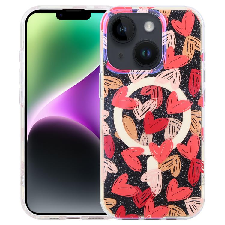 เคสโทรศัพท์แม่เหล็ก IMD Blue Light Jungle Series สำหรับ iPhone 16, สำหรับ iPhone 15 Pro Max, สำหรับ iPhone 15 Pro, สำหรับ iPhone 15 Plus / 14 Plus, สำหรับ iPhone 15, สำหรับ iPhone 14 / 13, สำหรับ iPhone 14 Pro, สำหรับ iPhone 14 Pro Max