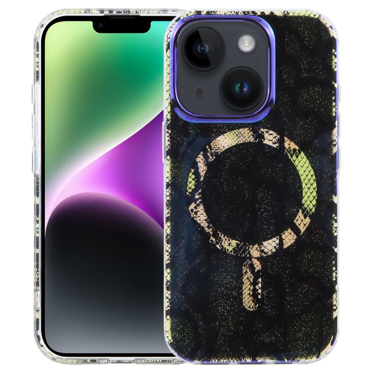 เคสโทรศัพท์แม่เหล็ก IMD Blue Light Jungle Series สำหรับ iPhone 16, สำหรับ iPhone 15 Pro Max, สำหรับ iPhone 15 Pro, สำหรับ iPhone 15 Plus / 14 Plus, สำหรับ iPhone 15, สำหรับ iPhone 14 / 13, สำหรับ iPhone 14 Pro, สำหรับ iPhone 14 Pro Max
