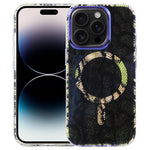 เคสโทรศัพท์แม่เหล็ก IMD Blue Light Jungle Series สำหรับ iPhone 16, สำหรับ iPhone 15 Pro Max, สำหรับ iPhone 15 Pro, สำหรับ iPhone 15 Plus / 14 Plus, สำหรับ iPhone 15, สำหรับ iPhone 14 / 13, สำหรับ iPhone 14 Pro, สำหรับ iPhone 14 Pro Max