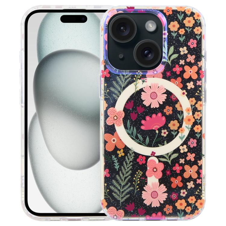 เคสโทรศัพท์แม่เหล็ก IMD Blue Light Jungle Series สำหรับ iPhone 16, สำหรับ iPhone 15 Pro Max, สำหรับ iPhone 15 Pro, สำหรับ iPhone 15 Plus / 14 Plus, สำหรับ iPhone 15, สำหรับ iPhone 14 / 13, สำหรับ iPhone 14 Pro, สำหรับ iPhone 14 Pro Max
