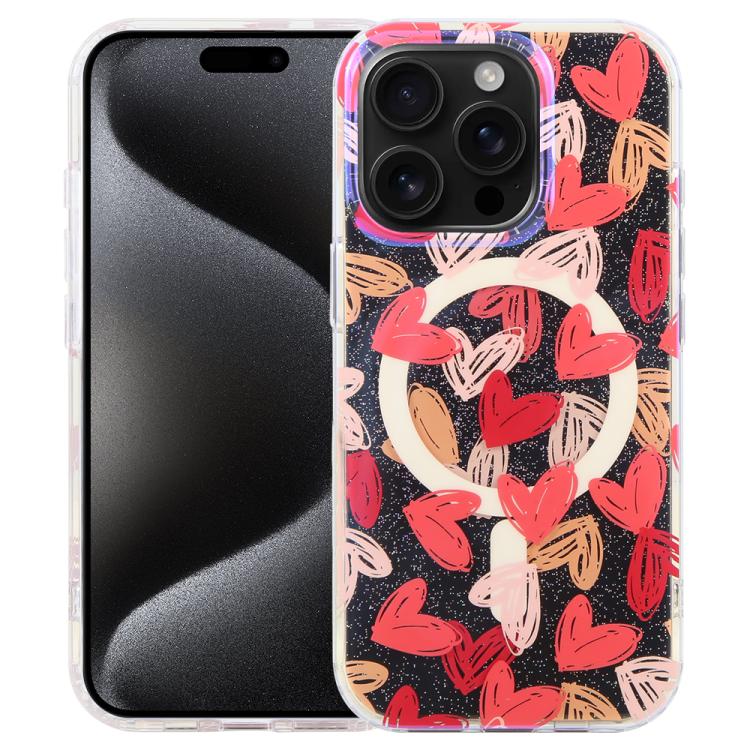 เคสโทรศัพท์แม่เหล็ก IMD Blue Light Jungle Series สำหรับ iPhone 16, สำหรับ iPhone 15 Pro Max, สำหรับ iPhone 15 Pro, สำหรับ iPhone 15 Plus / 14 Plus, สำหรับ iPhone 15, สำหรับ iPhone 14 / 13, สำหรับ iPhone 14 Pro, สำหรับ iPhone 14 Pro Max