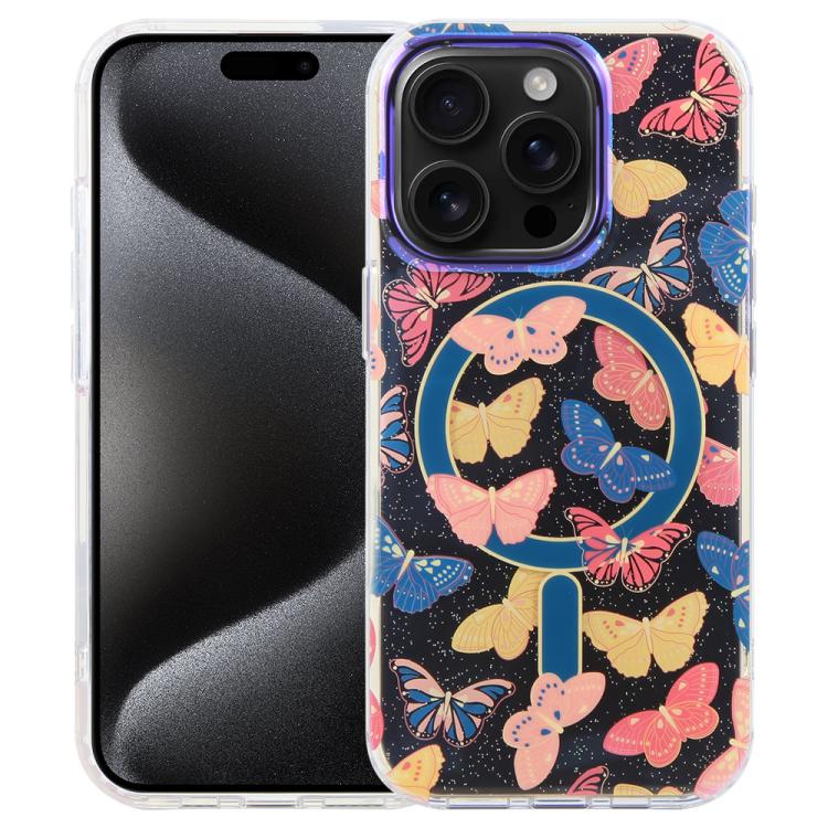 เคสโทรศัพท์แม่เหล็ก IMD Blue Light Jungle Series สำหรับ iPhone 16, สำหรับ iPhone 15 Pro Max, สำหรับ iPhone 15 Pro, สำหรับ iPhone 15 Plus / 14 Plus, สำหรับ iPhone 15, สำหรับ iPhone 14 / 13, สำหรับ iPhone 14 Pro, สำหรับ iPhone 14 Pro Max
