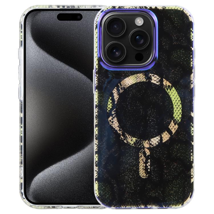 เคสโทรศัพท์แม่เหล็ก IMD Blue Light Jungle Series สำหรับ iPhone 16, สำหรับ iPhone 15 Pro Max, สำหรับ iPhone 15 Pro, สำหรับ iPhone 15 Plus / 14 Plus, สำหรับ iPhone 15, สำหรับ iPhone 14 / 13, สำหรับ iPhone 14 Pro, สำหรับ iPhone 14 Pro Max