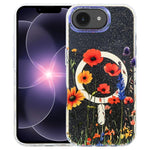 IMD Blue Light Jungle Series Magnetic Phone Case, For iPhone 17e / 16e, For iPhone 17 Pro Max, For iPhone 17 Pro, For iPhone 17, For iPhone Air, For iPhone 16 Pro Max, For iPhone 16 Pro, For iPhone 16 Plus