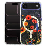 IMD Blue Light Jungle Series Magnetic Phone Case, For iPhone 17e / 16e, For iPhone 17 Pro Max, For iPhone 17 Pro, For iPhone 17, For iPhone Air, For iPhone 16 Pro Max, For iPhone 16 Pro, For iPhone 16 Plus