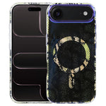 IMD Blue Light Jungle Series Magnetic Phone Case, For iPhone 17e / 16e, For iPhone 17 Pro Max, For iPhone 17 Pro, For iPhone 17, For iPhone Air, For iPhone 16 Pro Max, For iPhone 16 Pro, For iPhone 16 Plus