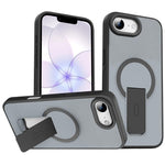 เคสโทรศัพท์ MagSafe แบบมีขาตั้งซ่อนผิวสัมผัสเหมือนหนัง สำหรับ iPhone 16e / 17e, สำหรับ iPhone 17 Pro Max, สำหรับ iPhone 17 Pro, สำหรับ iPhone 17, สำหรับ iPhone Air