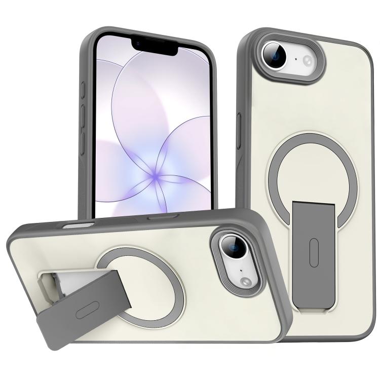 เคสโทรศัพท์ MagSafe แบบมีขาตั้งซ่อนผิวสัมผัสเหมือนหนัง สำหรับ iPhone 16e / 17e, สำหรับ iPhone 17 Pro Max, สำหรับ iPhone 17 Pro, สำหรับ iPhone 17, สำหรับ iPhone Air