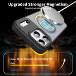 เคสโทรศัพท์ MagSafe แบบมีขาตั้งซ่อนผิวสัมผัสเหมือนหนัง สำหรับ iPhone 16e / 17e, สำหรับ iPhone 17 Pro Max, สำหรับ iPhone 17 Pro, สำหรับ iPhone 17, สำหรับ iPhone Air