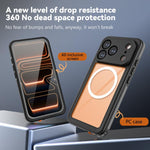 เคสโทรศัพท์แม่เหล็กกันน้ำ IP68 ซีรีส์ RedPepper V สำหรับ iPhone 17 Pro, สำหรับ iPhone 17