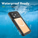 เคสโทรศัพท์แม่เหล็กกันน้ำ IP68 ซีรีส์ RedPepper V สำหรับ iPhone 17 Pro, สำหรับ iPhone 17