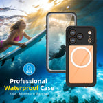 เคสโทรศัพท์แม่เหล็กกันน้ำ IP68 ซีรีส์ RedPepper V สำหรับ iPhone 17 Pro, สำหรับ iPhone 17