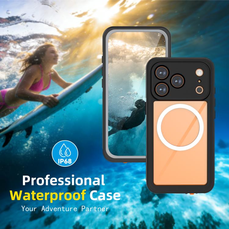 เคสโทรศัพท์แม่เหล็กกันน้ำ IP68 ซีรีส์ RedPepper V สำหรับ iPhone 17 Pro, สำหรับ iPhone 17