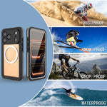 เคสโทรศัพท์แม่เหล็กกันน้ำ IP68 ซีรีส์ RedPepper V สำหรับ iPhone 17 Pro, สำหรับ iPhone 17
