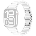 สายรัดนาฬิกาเซรามิกสแตนเลส xDfind สำหรับ Apple Watch 42 / 44 / 45 / 46 / 49mm, สำหรับ Apple Watch 38 / 40 / 41 / S11 42mm