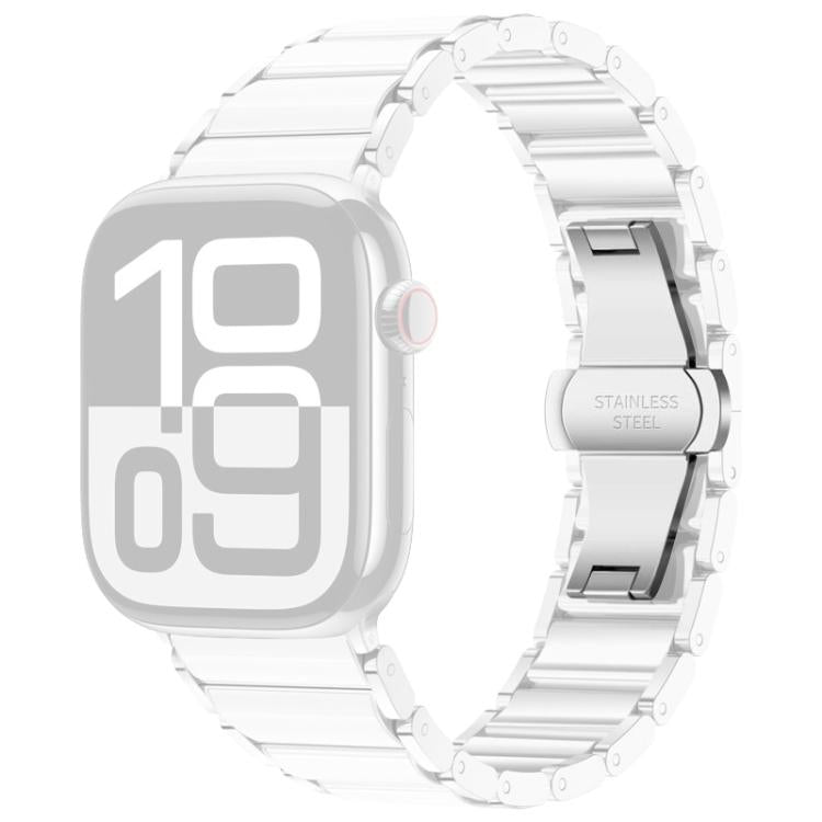 สายรัดนาฬิกาเซรามิกสแตนเลส xDfind สำหรับ Apple Watch 42 / 44 / 45 / 46 / 49mm, สำหรับ Apple Watch 38 / 40 / 41 / S11 42mm